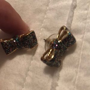 Kate spade bow earrings